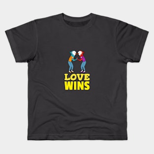 Love Win 2 Kids T-Shirt